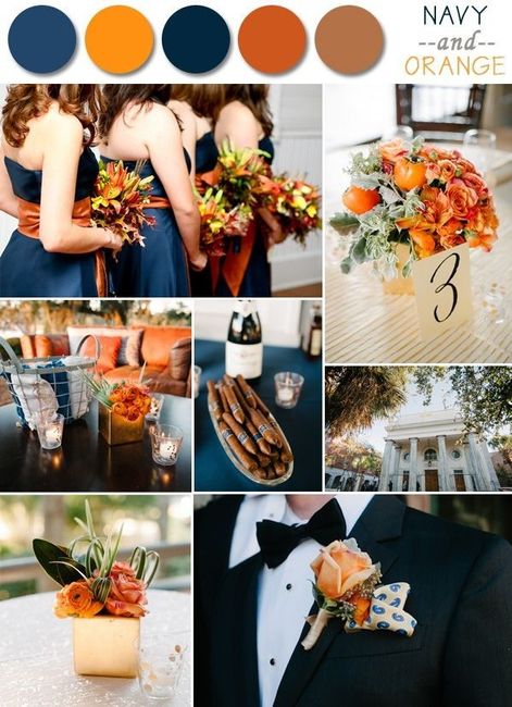 Fall wedding colors