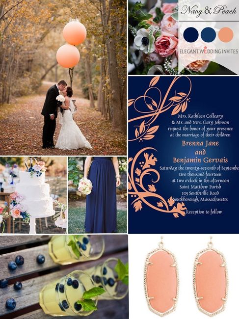 Fall wedding colors