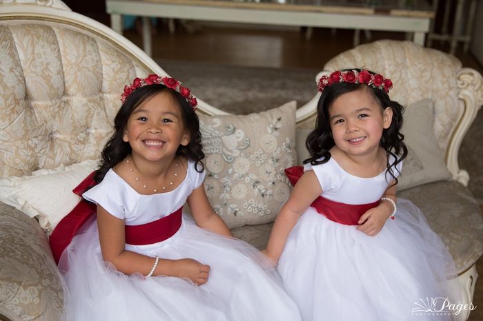 Flower girl attire