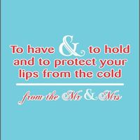 Wedding favor-lip balms