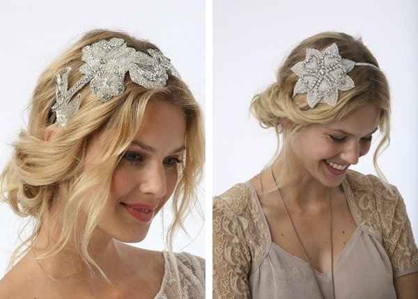 Wedding up-do for short hair?