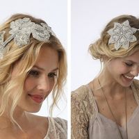 Wedding up-do for short hair?