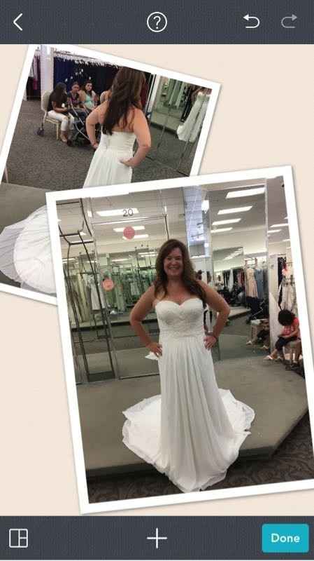 Said yes to the dress