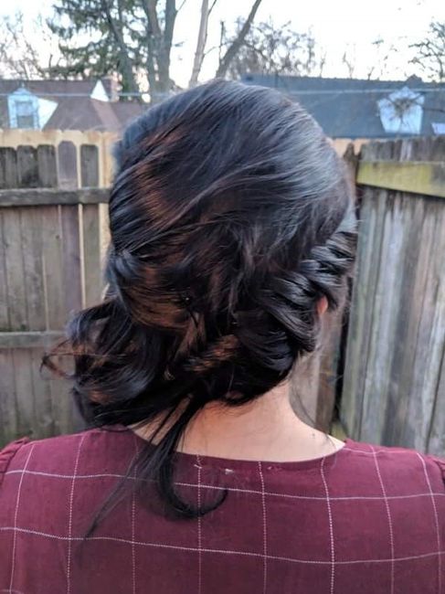 back of hair