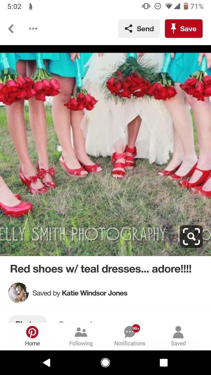 Can i bride use red in her color palette for a spring wedding - 2