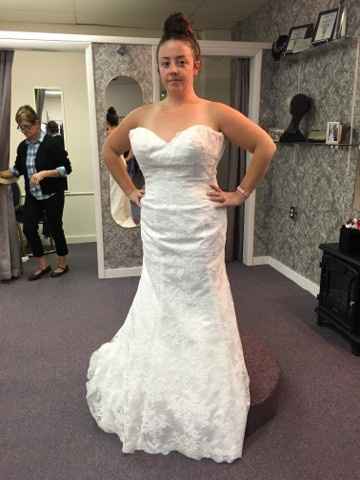 Wedding dress shopping - opinions needed!