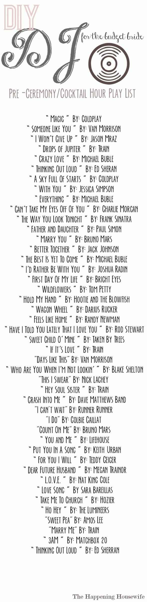 Wedding Songs