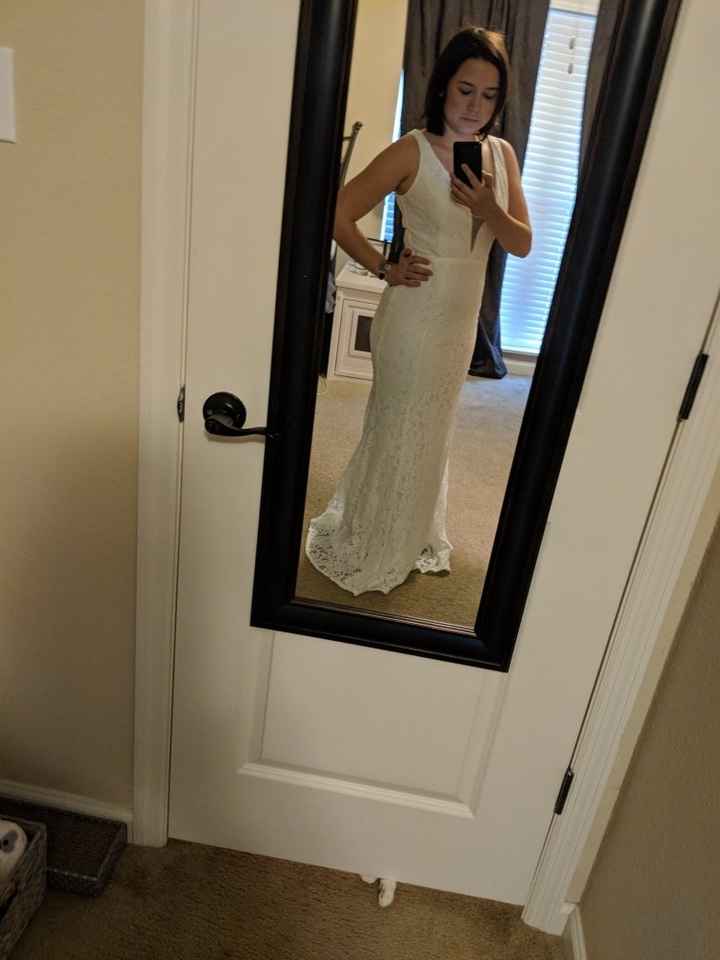  Wedding dress woes - 1
