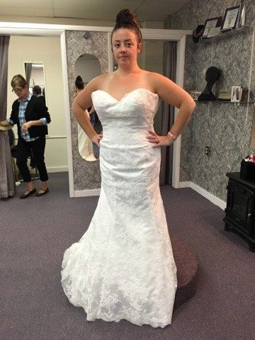 Wedding dress shopping - opinions needed!