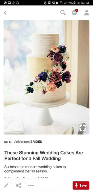  Show me your wedding cake/ wedding cake inspo! - 1