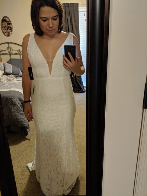  Wedding dress woes - 1