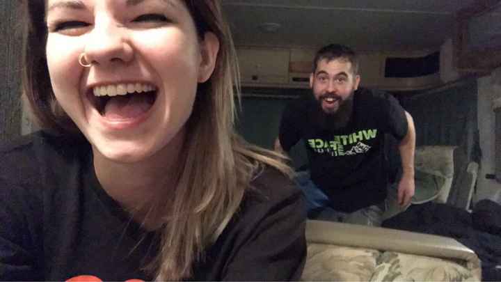 Post your first selfie as a couple! - 1