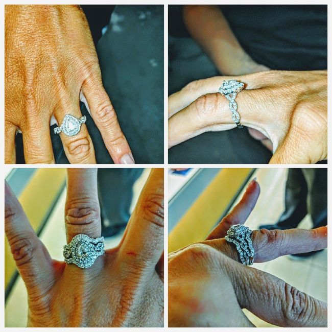 Did you help pick your ring? 8