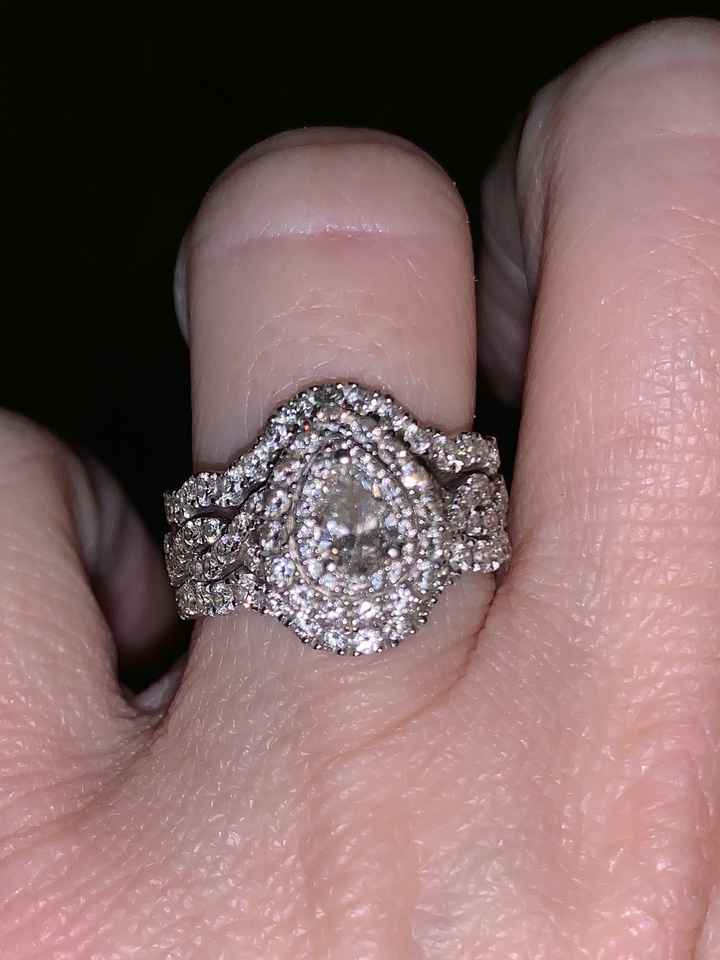 i got my wedding band! Show me your beautiful rings! - 1