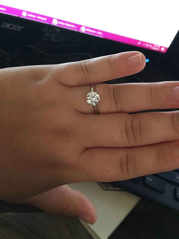 MY RING FINALLY CAME!!