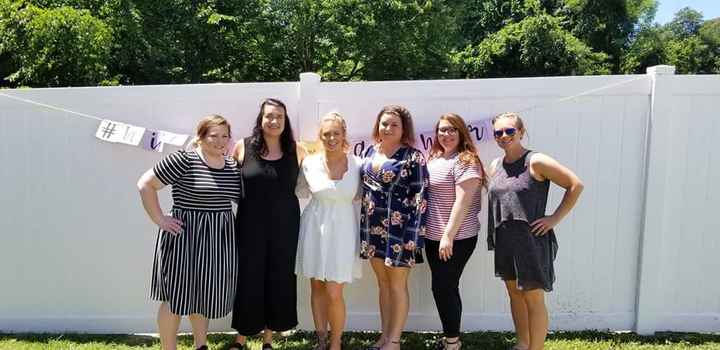 Show me pictures of your wedding shower dress! - 1