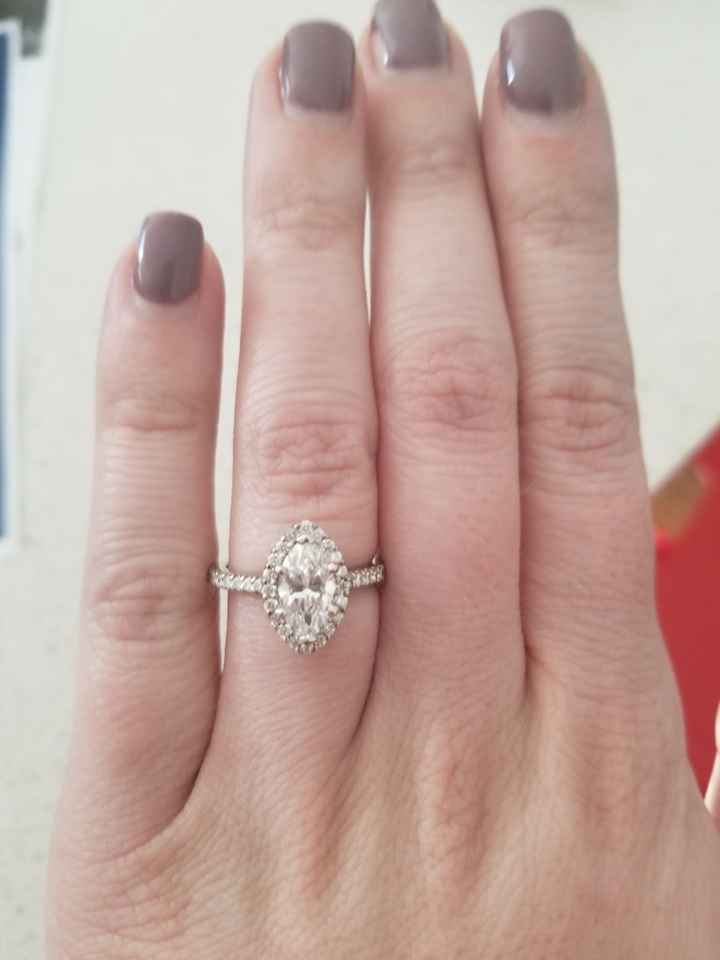 Opinions on wedding band style please! - 1