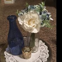 Fake floral centerpieces - 1