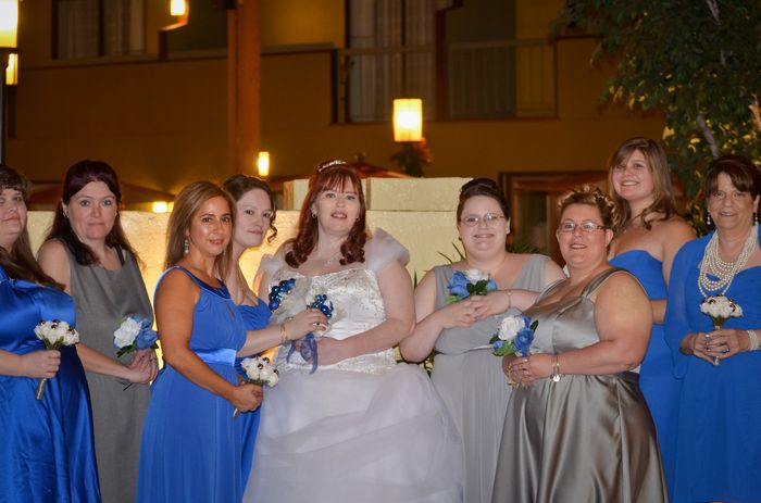 Mismatched Bridesmaids Dresses