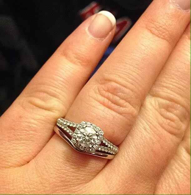 Lets see those beautiful engagement rings