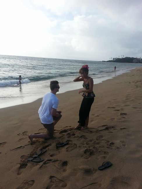 Here's how he proposed! (pics) How did your proposal go!?!