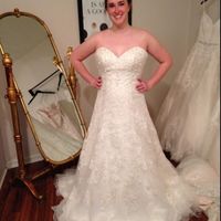 Let's show off our dresses.