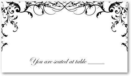 DIY help needed: place cards and table numbers