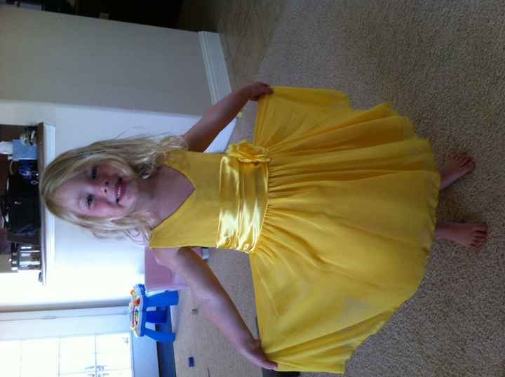 Can I see your flower girl dress??