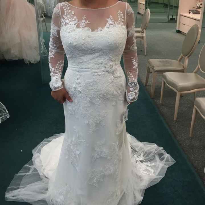 did u show your partner pics of the rejected dresses? (update: show us your rejects!)