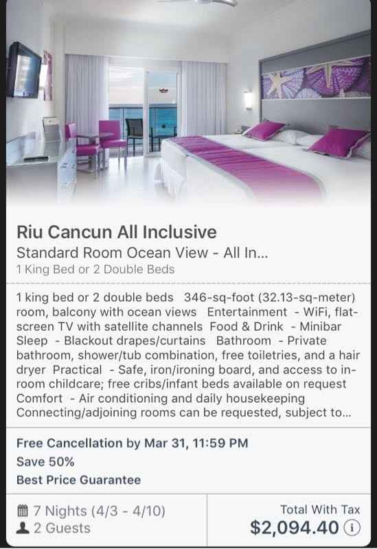 Most affordable all inclusive resorts?