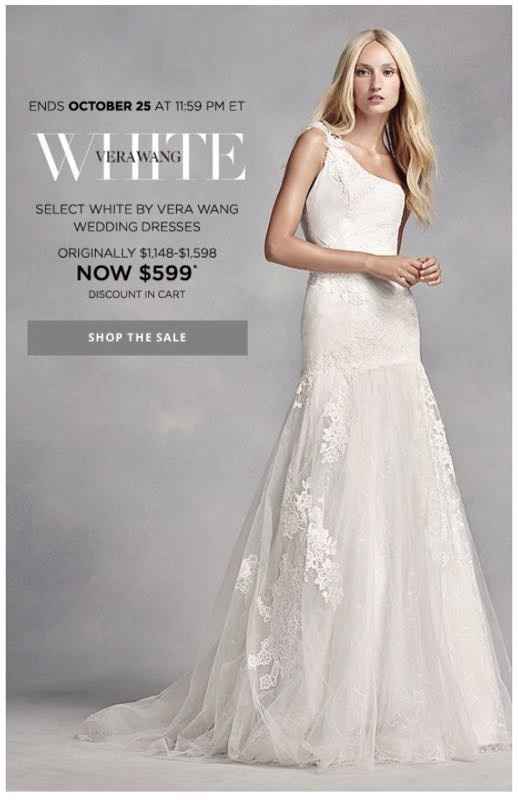 PSA: VERA WANG ON SALE!!!!