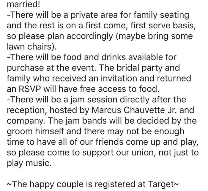 TACKY WEDDING STUFF.....