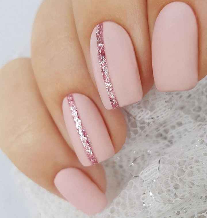 Wedding day nails - 1