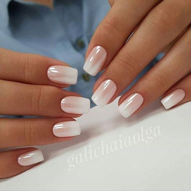 Wedding day nails - 2