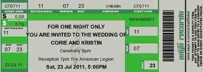Ticket Invitations