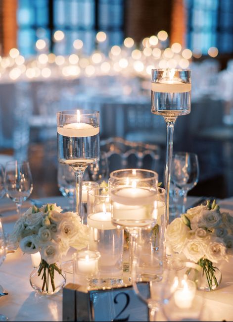 Floating cylinder candles 4
