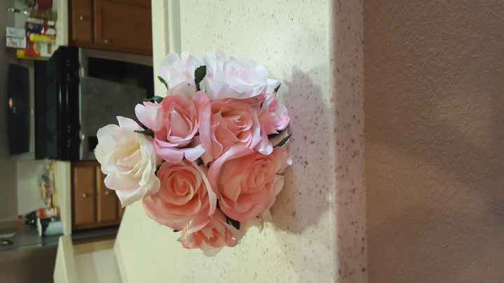 Bridesmaid Bouquets Came In! (Michael's)