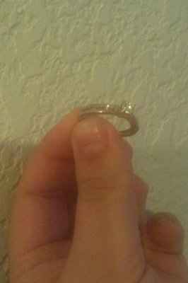Spilled ink on my ring!!!
