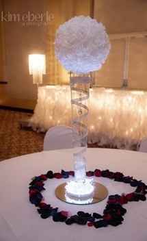 Sick of looking at centerpieces!