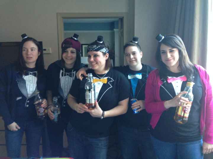 BAS/B - BACK AND SHOWERED & BACHELORETTE'D *PIC HEAVY