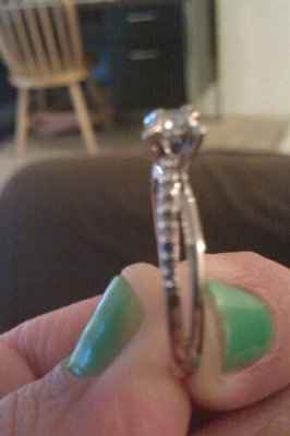 Spilled ink on my ring!!!