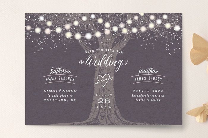 Pictureless Save the Dates - Anyone done it??