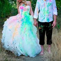 Luke Bryan's Wife's Trash the dress shoot!