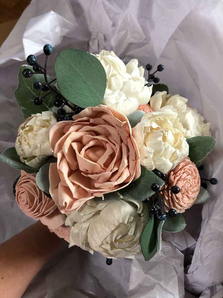 Wood Flower Bouquets - 1