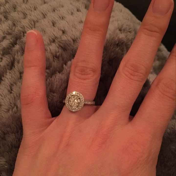 Can't stop staring at my ring...