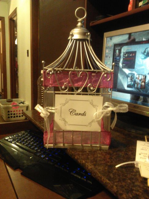 Cards: DIY box or birdcage?