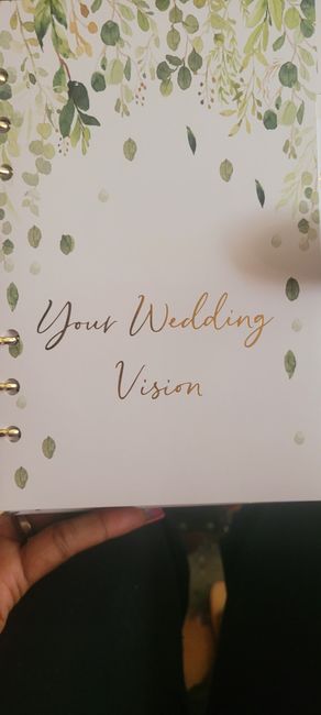 Just planning  i get married  in 2025 lol I'm already  almost  finished  with the book. The planner has pockets  etc i love both of  buys. 4