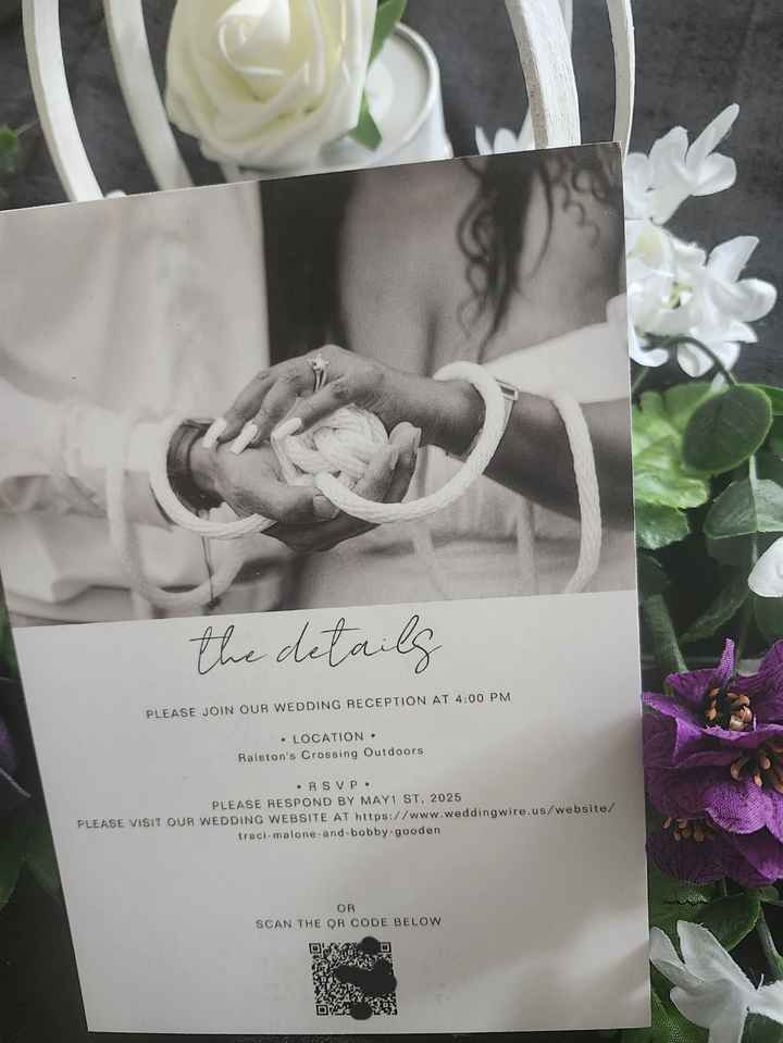 Sending  out our invitations - 2