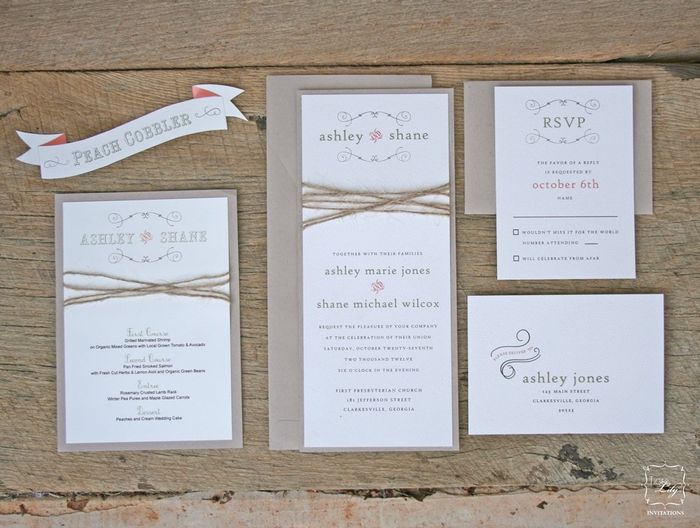 wedding invite ideas
