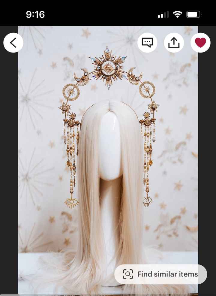 Which crown for the bride - 1